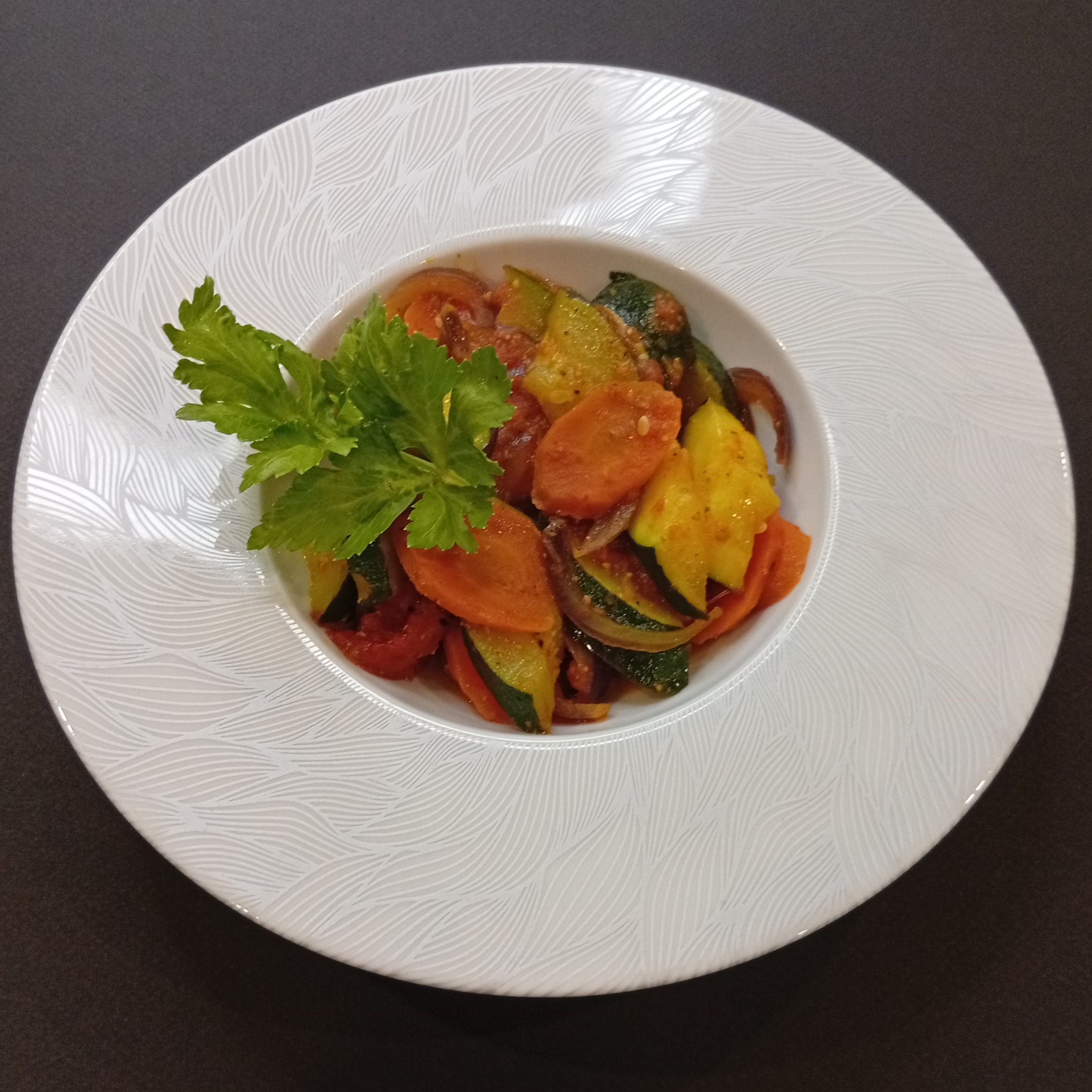 Nuances de Goûts - Ragoût de légumes au gingembre